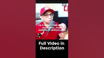 FB Prophet FOR TIME SERIES - Understand the basics of seasonality_mode-Additive vs Multiplicative