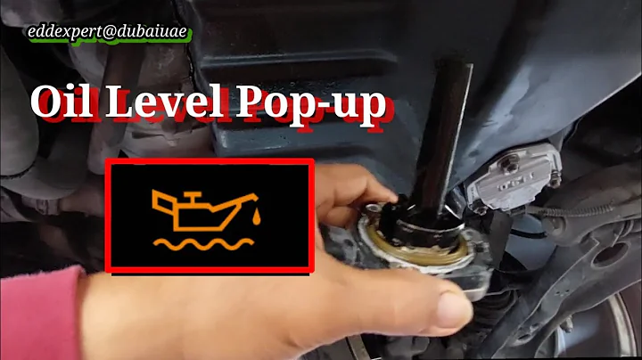 🇵🇭 Oil level pop-up. VW Tiguan. Oil level sensor faulty.