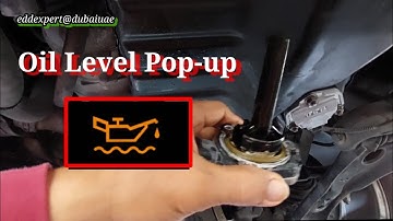 🇵🇭 Oil level pop-up. VW Tiguan. Oil level sensor faulty.