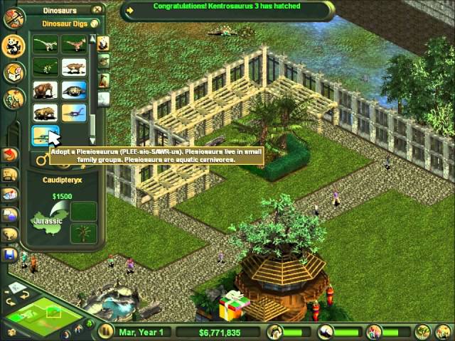 Zoo tycoon 2 dinosaur digs