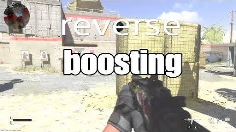 Lets talk about Reverse boosting in modern warfare