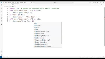 Modify JSON file with Python