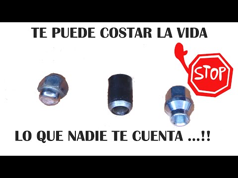 😠TUERCAS de llantas (Te puede costar la VIDA)😠