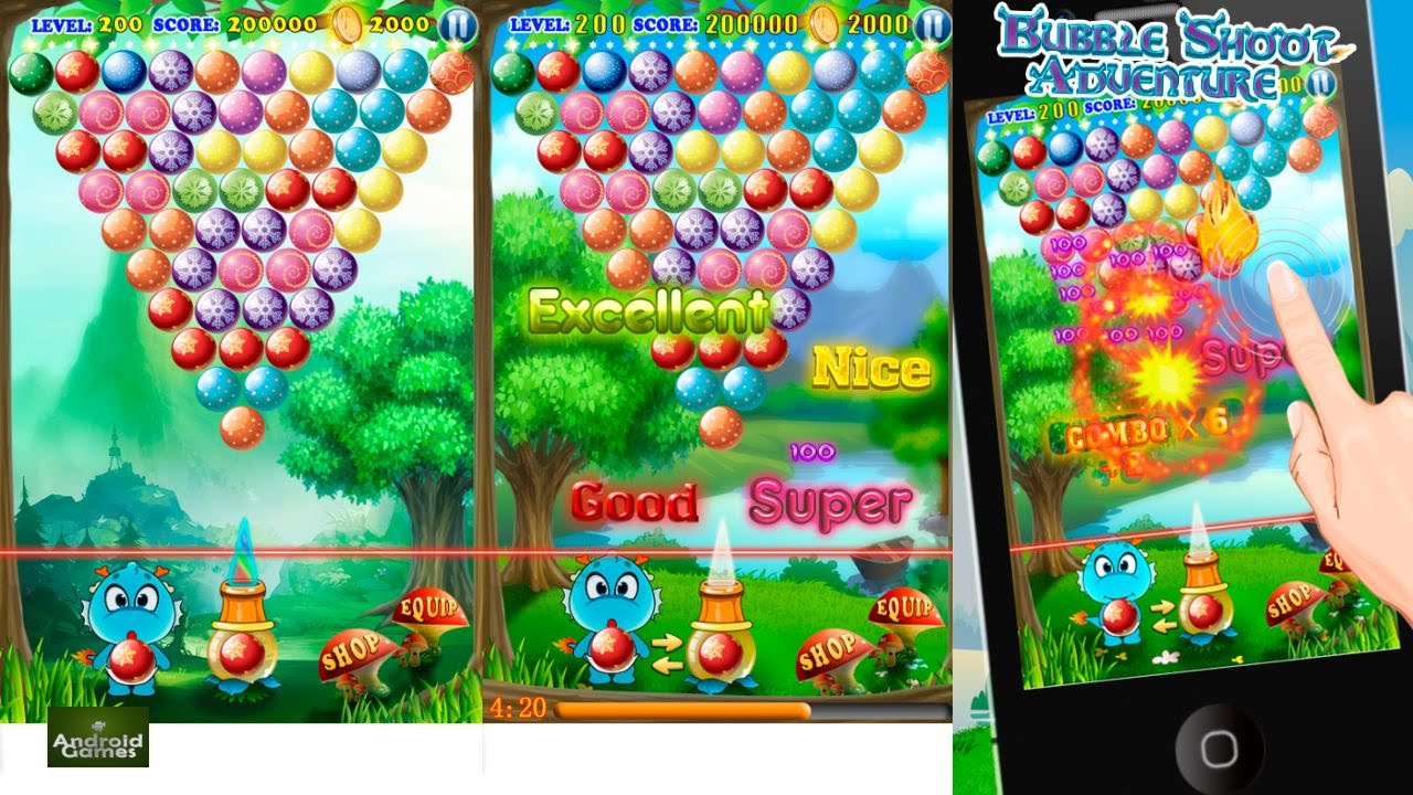 Bubble Shoot Adventure Preview HD 720p
