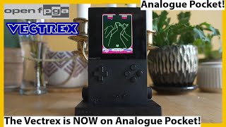 Analog Pocket Gets a New Vectrex Core! How to Set Up the Core and the Best Analogue Pocket Games