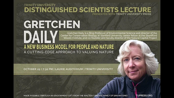 181026 Distinguished Scientist Lecture Series: Gretchen C. Daily
