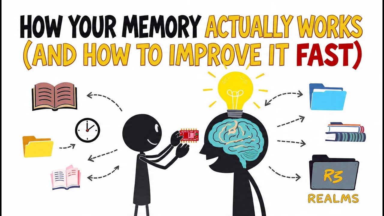 How Your Memory Actually Works (And How to Improve It Fast) - YouTube