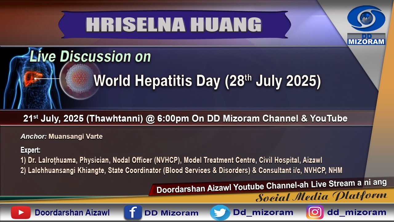 HRISELNA HUANG:  World Hepatitis Day (28th July 2025)