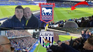 IPSWICH TOWN VS WBA (VLOG) * THE TRACTOR BOYS TURN OVER ALBION!*