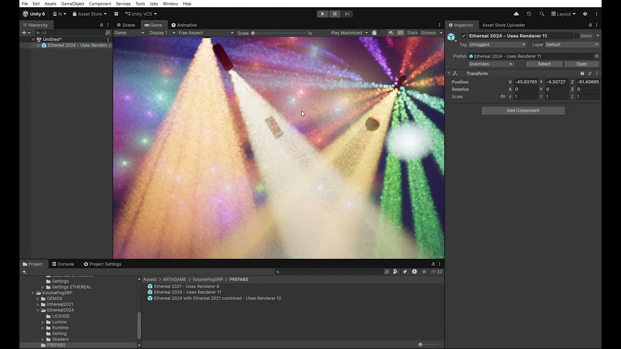 Ethereal URP 2026 - Volumetric Lighting & Fog, video preview 3