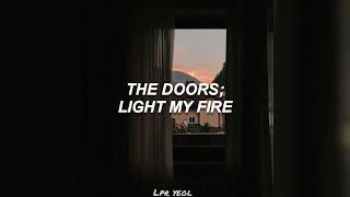 The doors | Light my fire | (Sub. Español/Inglés)