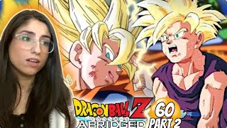 GOKU'S SACRIFICE | Dragon Ball Z Abridged EP 60 PART 2 | DBZA REACTION