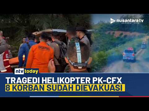 Dramatis! Tim SAR Gabungan Evakuasi 8 Jenazah Korban Helikopter PK-CFX di Sekadau | NTV TODAY