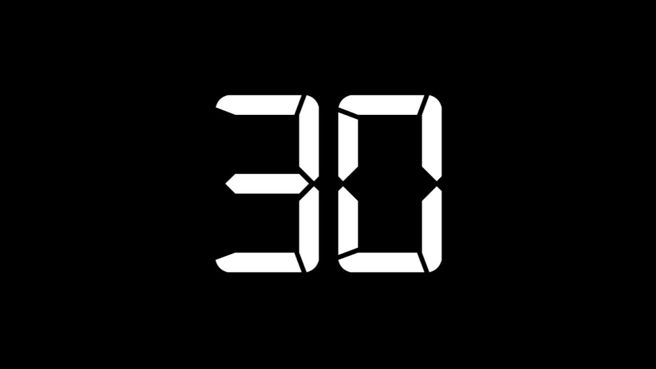 30 Seconds Countdown - No sound