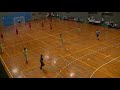 大会１日目（女子） 東久留米西（東京都）× 桔　梗（北海道）