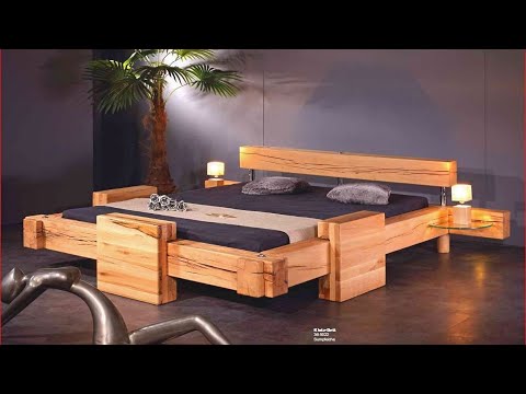 Video: Solid Wood Bed For Teenagers: Wooden Models Made Of Natural Wood, Pine And Birch