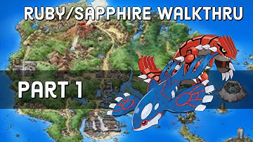Pokemon Ruby/Sapphire Walkthrough - Part 01 - Littleroot Town