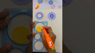 This is how a spirograph actually works 🌀 #spirograph #satisfyingart