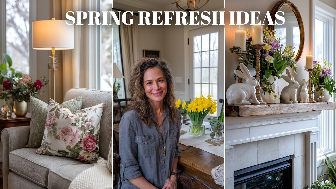🌸 Идеи для весеннего декора дома, чтобы обновить ваше пространство
