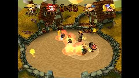 Crash Bash - Keg Kaboom Platinum Relic (Co-op with PR)