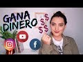 CÓMO GANAR DINERO CON YOUTUBE O REDES SOCIALES PASO A PASO - Tati Uribe