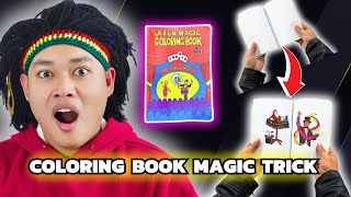 FULL TUTORIAL 💯✨ COLORING BOOK MAGIC TRICK