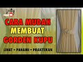 TUTORIAL MEMBUAT GORDEN KUPU KUPU SENDIRI