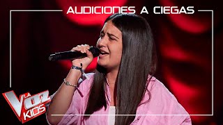 Inés Pereira canta "If I ain't got you" |  Audiciones a ciegas | La Voz Kids Antena 3 2024