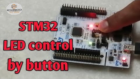 Stm32 Led Blink by Button with Registers [HINDI]