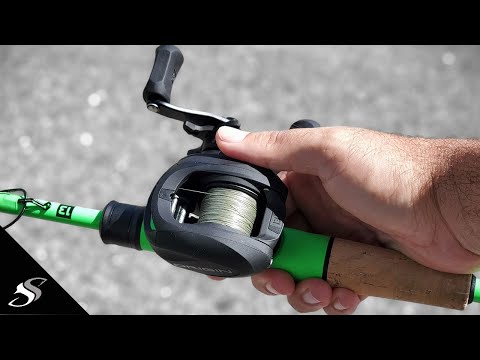 How To Set Up NEW Fishing Rod with Baitcaster - Beginners 101