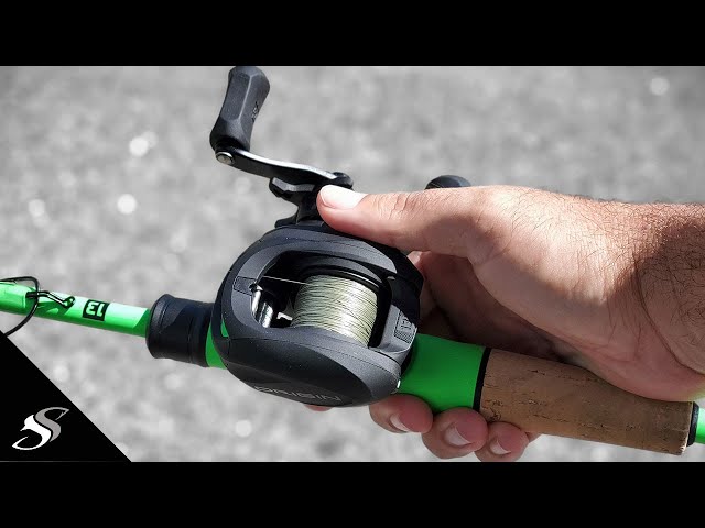 How To Set Up NEW Fishing Rod with Baitcaster - Beginners 101 