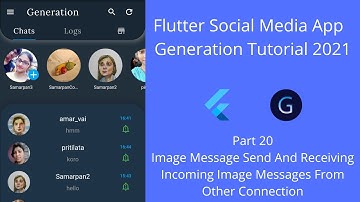 Flutter Social Media Chat App Tutorial | Part 20 | Image Message Send and Receive #chatapp