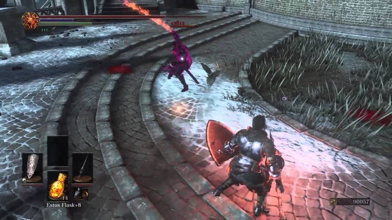 Dark Souls 3 Gargoyle Flame Spear PvP YouTube