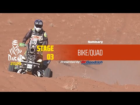 Dakar 2020 - Stage 3 (Neom / Neom) - Bike/Quad Summary