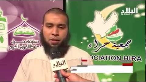 القارئ أسامة منشري في مسابقة حراء2015