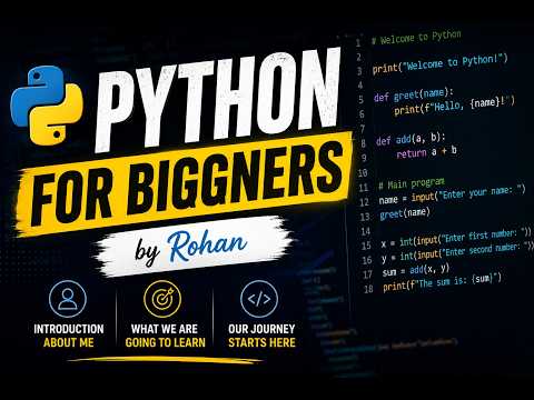 Python for Beginners | Complete Installation Guide | Part 1 an Introduction Part