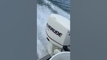 E-Tec 90 hp 2005  running fast video