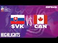 Slovakia vs. Canada - Game Highlights - #IIHFWorlds 2019