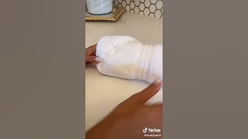 how to fold towel#smart hacks#tik tok videos#