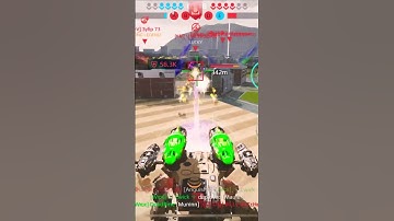 Devourer Melting Mauler War Robots #gaming #shorts #gameplay #devourer #mauler #warrobotsgameplay