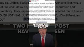 Trump’s private message accidentally posted on Truth Social