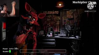 [CLEAN] WARNING: SCARIEST GAME IN YEARS | Five nights at Freddy's - Part 1 | Markiplier Clean