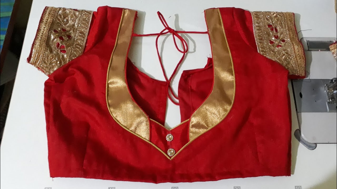 Blouse back neck designs photos in youtube pictures