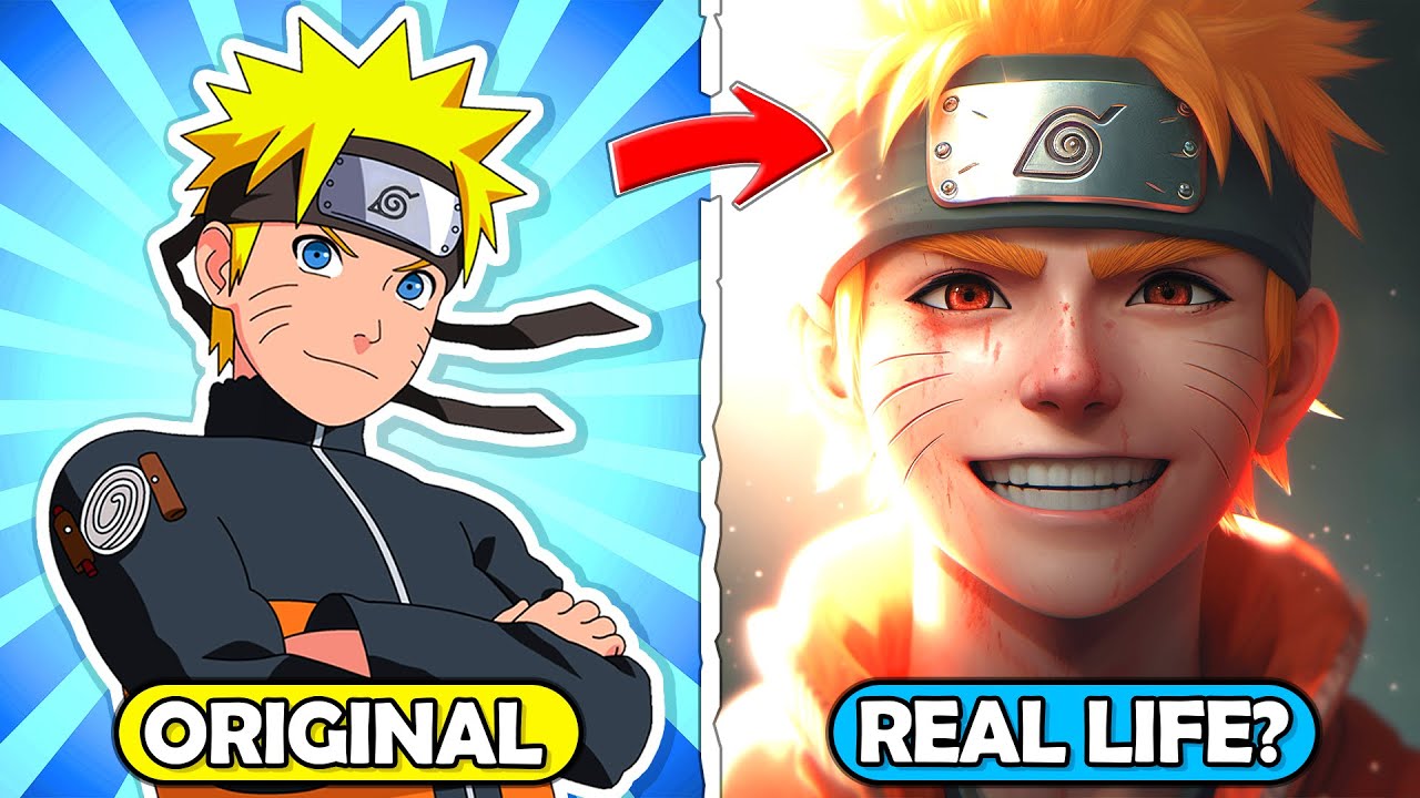 Naruto Characters Real Life Versions Quiz | AI generated