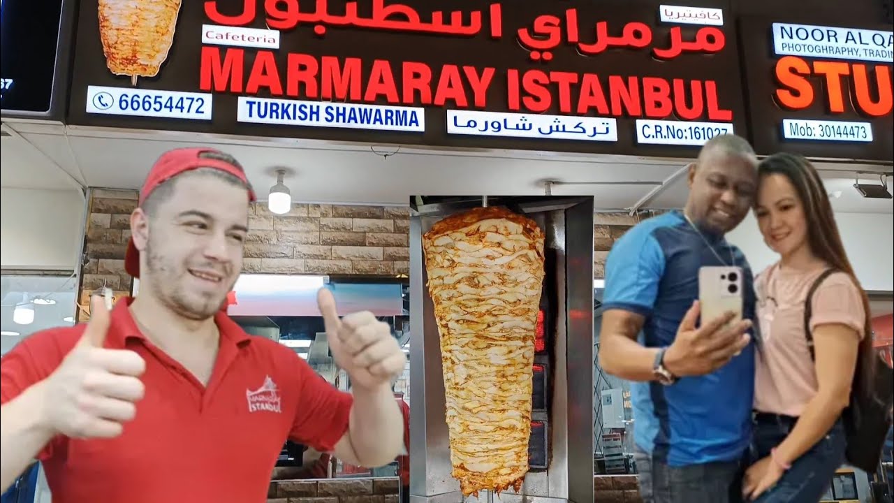Best Turkish shawarma in Doha Qatar YouTube