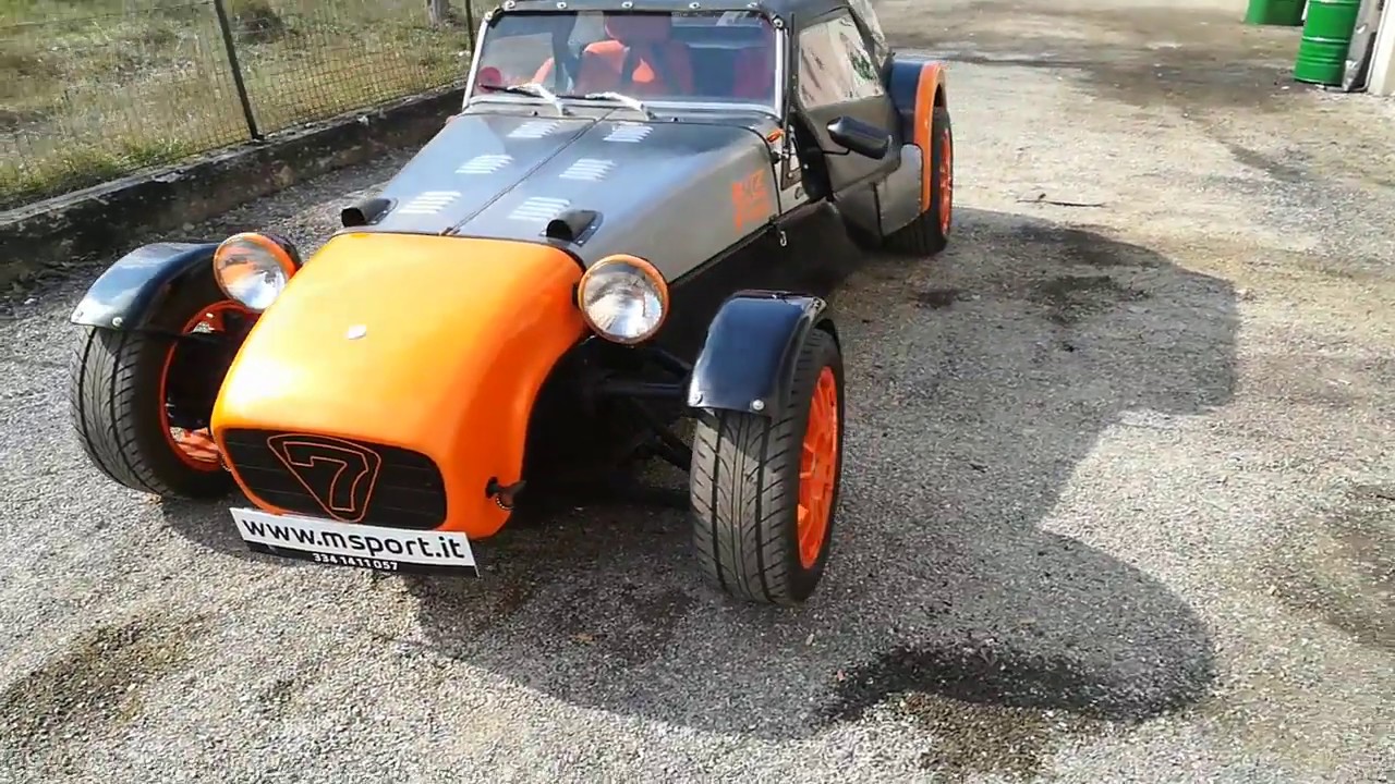 LOTUS SEVEN REPLICA ROBINHOOD 2 2 150cv 450 Kg, 0 100 KMh 4 8 SECONDI, 1516 MIGLIA DA NUOVA