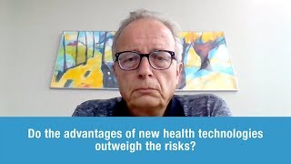 Bart Jacobs answers a question on the risks of health technologies