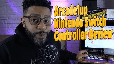 Arcade1up Nintendo Switch Controller Install & Review