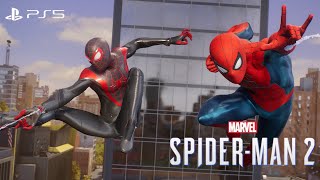 Marvel's Spider-Man 2 MCU Duo Vs Sandman Gameplay