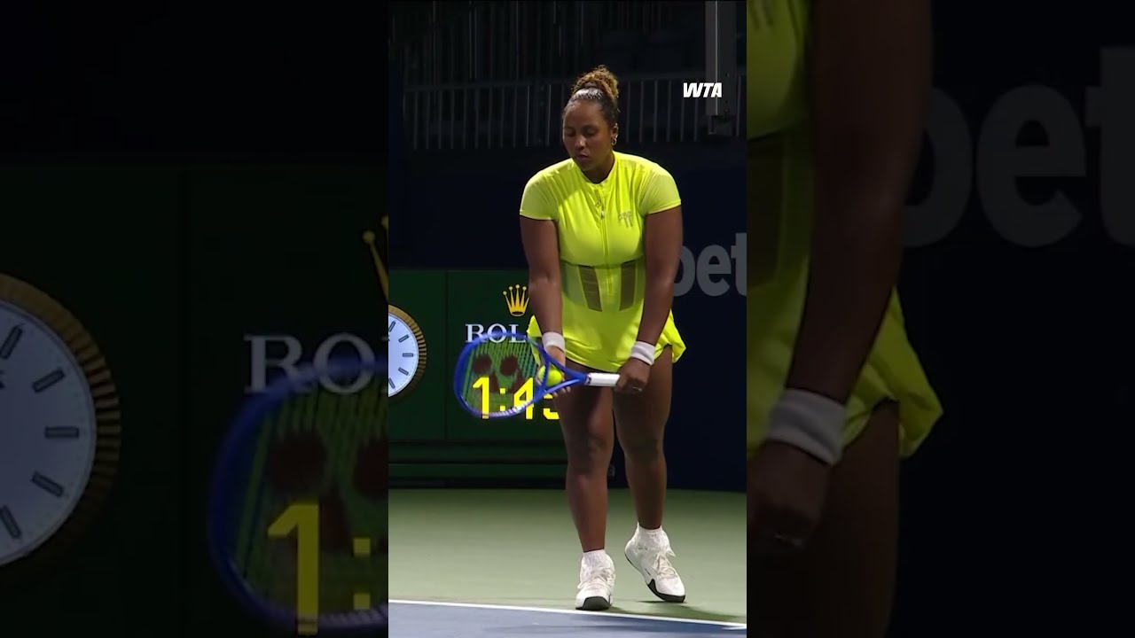 Taylor Townsend has the moves 💃 #WTA #TaylorTownsend #NBO26 #Toronto #shorts